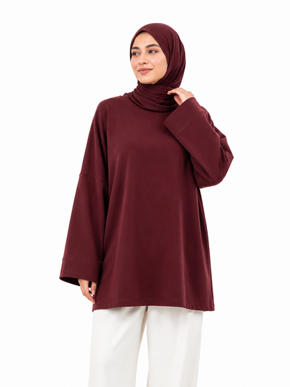 T-shirt oversize 95% coton