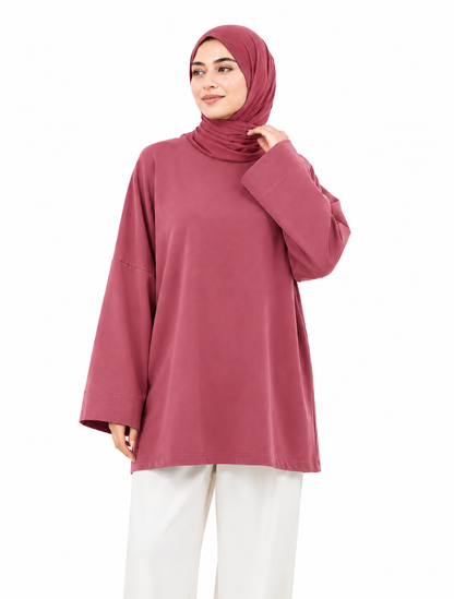T-shirt oversize 95% coton