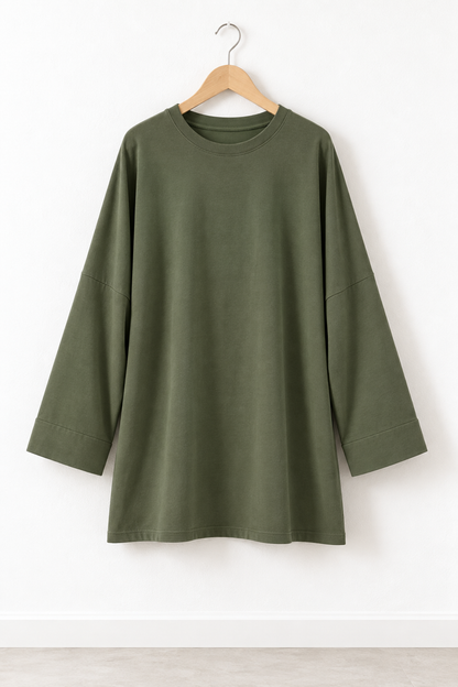 T-shirt oversize 95% coton