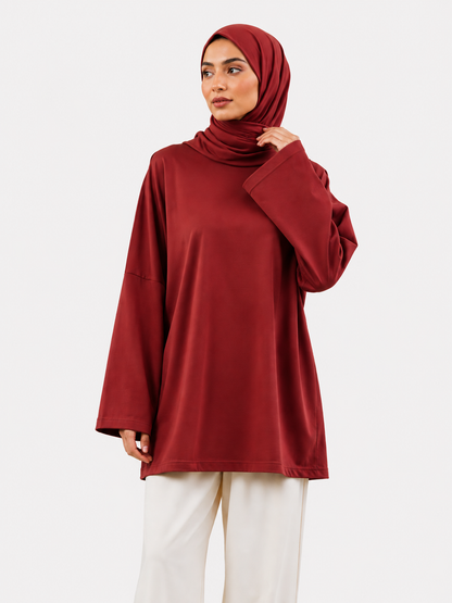T-shirt oversize 95% coton