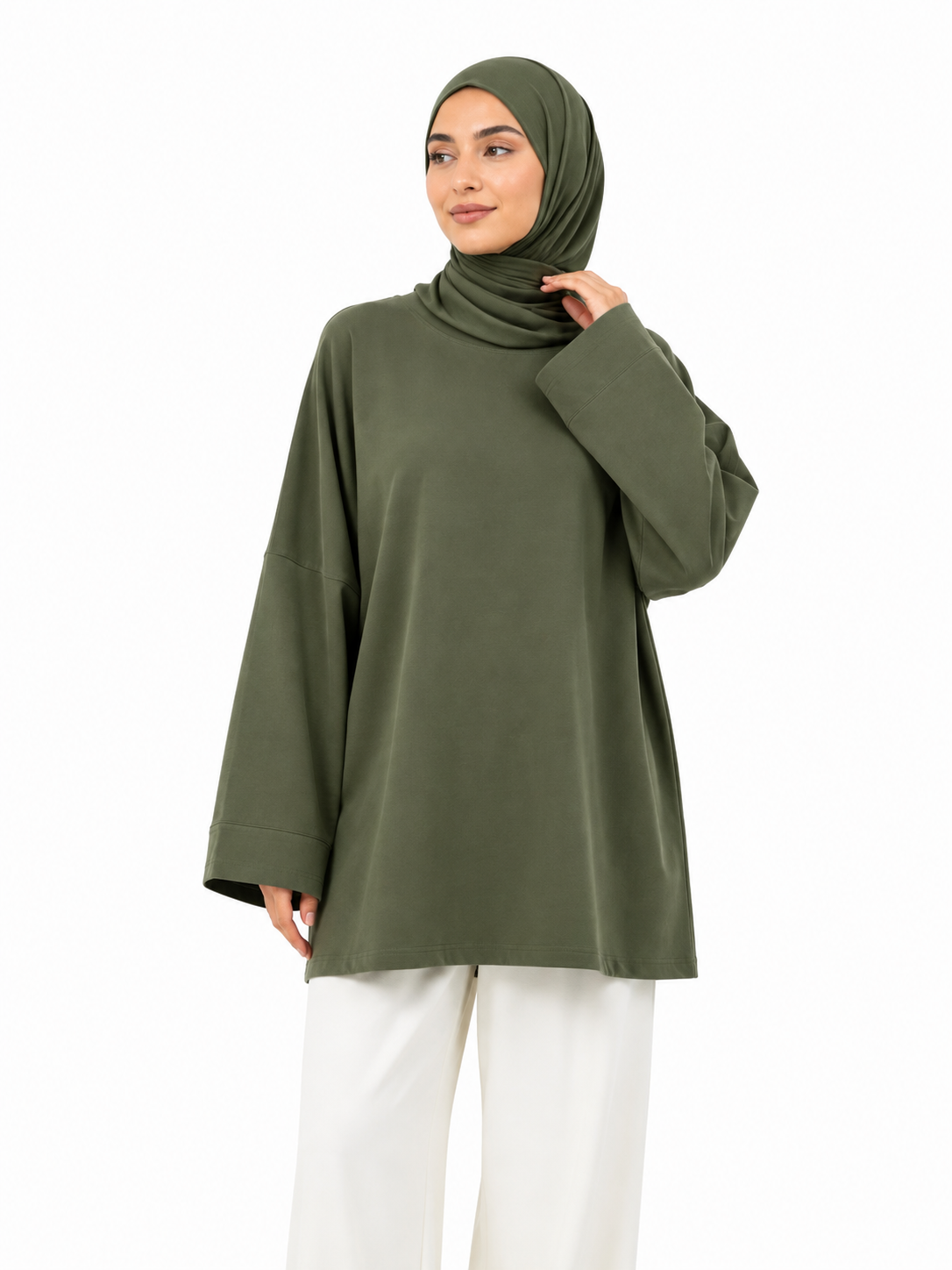 T-shirt oversize 95% coton