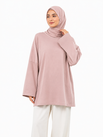 T-shirt oversize 95% coton