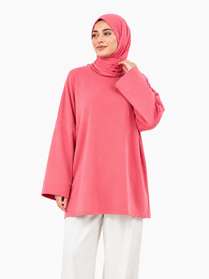 T-shirt oversize 95% coton